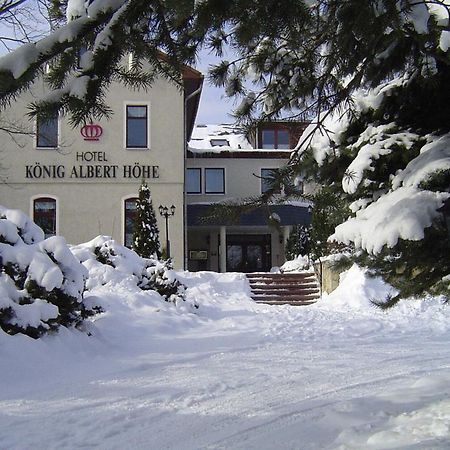 Hotel Koenig Albert Hoehe Rabenau Exterior foto