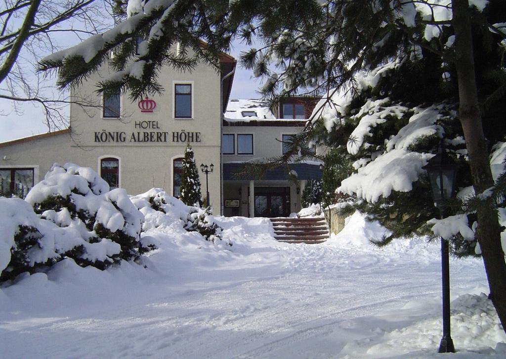 Hotel Koenig Albert Hoehe Rabenau Exterior foto